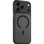Чехол Blueo Frosted Anti-Drop Case with MagSafe для Apple iPhone 17 Pro Max Black (BL058-I17PMBLK)