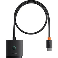 Разветвитель Baseus AirJoy Series 2-in-1 Bidirectional HDMI Switch with 1m Cable Black (B01331105111-01)