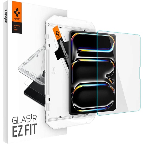 Защитное стекло Spigen Glas.tR EZ Fit для Apple iPad Pro 13 (AGL07793)