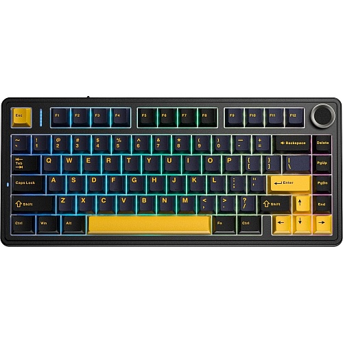 Клавіатура Aula F75 Black (6948391208626) - придбати в Дніпрі, Україні: ціна, характеристики | інтернет-магазин TOUCH