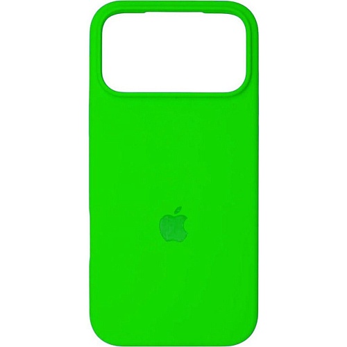 Чехол Silicone Case для Apple iPhone 17 Pro Shiny Green AA