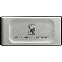 Зовнішній SSD накопичувач Kingston XS2000 2TB BoC Silver (SXS2000/2000GA)