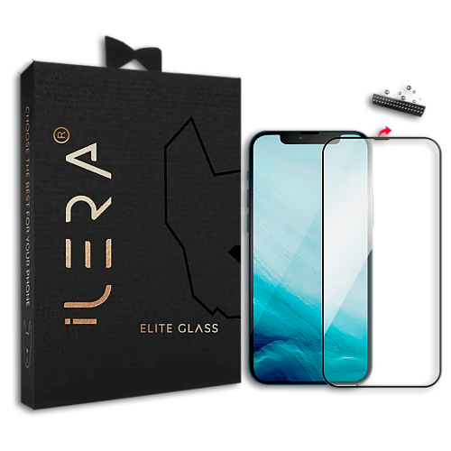 Защитное стекло iLera DeLuxe Full Cover для Apple iPhone 13 Pro Max/iPhone 14 Plus (ILFCDL1367)