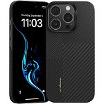 Чохол Benks Montage ArmorAir Kevlar Case 600D/1500D MagSafe для Apple iPhone 16 Pro Black (6948005905033)