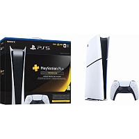 Ігрова консоль Sony PlayStation 5 Slim Digital Edition 825GB + PS Plus Premium 24 Month - придбати в Дніпрі, Україні: ціна, характеристики | інтернет-магазин TOUCH