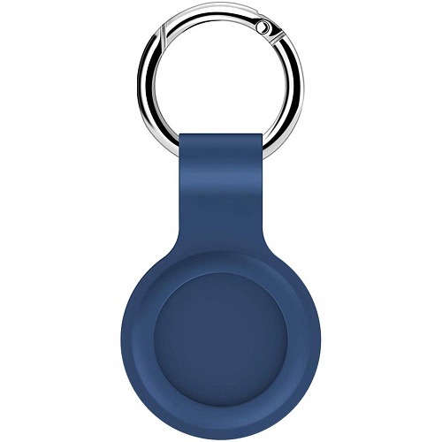 Чохол для пошукової мітки Apple AirTag Liquid Silicone Protective Shell Navy Blue - придбати в Дніпрі, Україні: ціна, характеристики | інтернет-магазин TOUCH