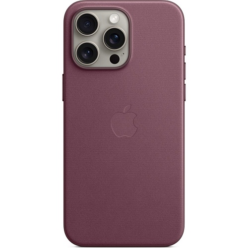 Чехол FineWoven Case with MagSafe для Apple iPhone 15 Pro Max Mulberry AAA