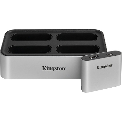 Док-станция для ноутбука Kingston Workflow Station с USB-A/C хабом (WFS-U) 