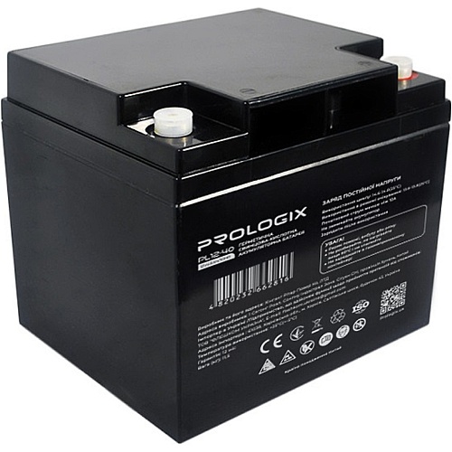 Аккумулятор Prologix AGM 12V/40Ah (PL12-40)