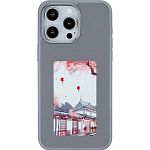 Чехол Ink Show E-ink Screen Case для Apple iPhone 15 Pro Max Titanium