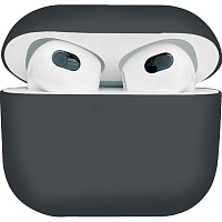 Чехол Ultrathin Silicone Case для Apple AirPods 3 Granny Gray Чехол Ultrathin Silicone Case для Apple AirPods 3 Granny Gray