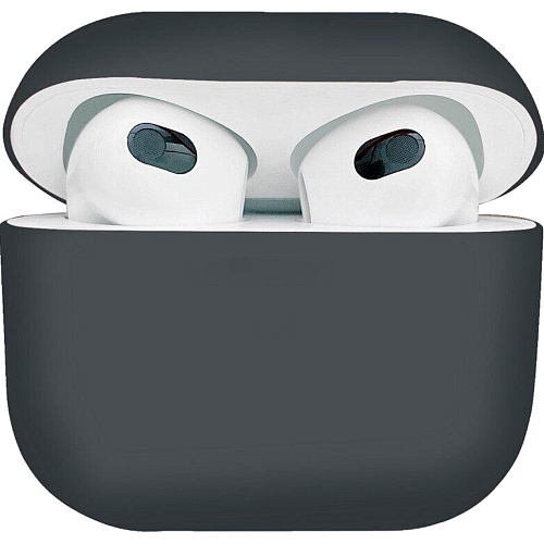 Чехол Ultrathin Silicone Case для Apple AirPods 3 Granny Gray
