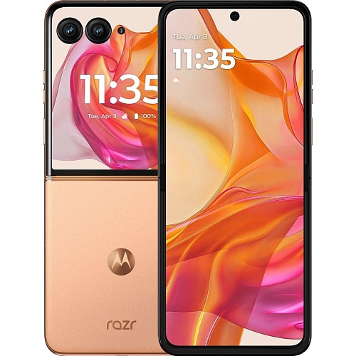 Смартфон Motorola Razr 50 Ultra 12/512GB Peach Fuzz (PB1T0060RS) UA-UCRF - придбати в Дніпрі, Україні: ціна, характеристики | інтернет-магазин TOUCH