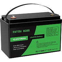 Аккумулятор DATOU BOSS LiFePO4 12V (12.8V/100Ah/1280Wh) (SP-DT-12V100A-A01-EU)