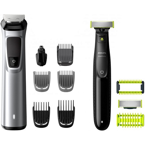 Машинка для стрижки + триммер Philips Multigroom series 9000 12in1 MG9710/90