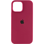 Чехол Silicone Case для Apple iPhone 14 (Marsala) AA