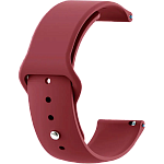 Универсальный ремешок Silicone Band для Xiaomi Amazfit Bip 20mm Marsala