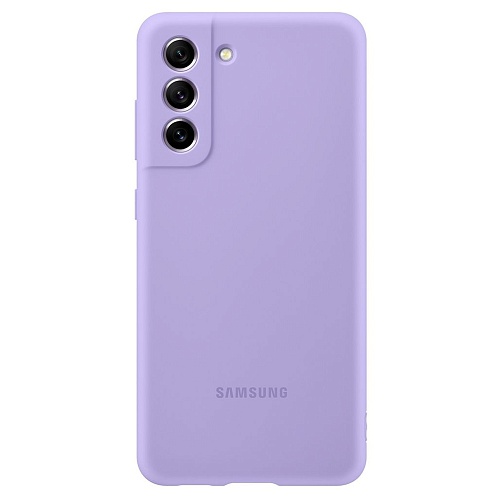 Чехол Samsung для Galaxy S21 FE (G990) Silicone Cover Lavender (EF-PG990TVEGRU)