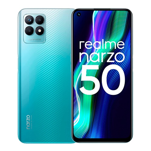 Смартфон Realme Narzo 50 4/64GB (Speed Blue)