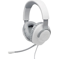Игровые наушники JBL Quantum 100 White (JBLQUANTUM100WHT)