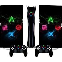 Наклейки для консоли DK Console Skin Sticker для PS5 Pro Digital (0137)