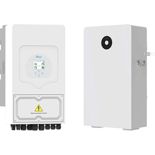 Система хранения энергии Deye SUN-5K-SG03 5kW + АКБ RW-F16 16kWh (51.2V/314Ah/16076Wh)