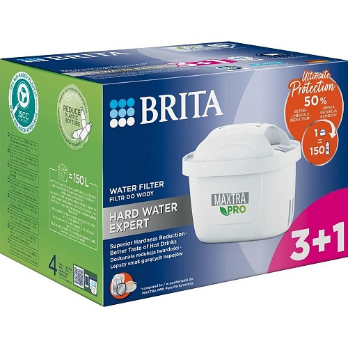 Сменный фильтр для кувшина Brita MXPro Limescale 3+1 шт (1051773)