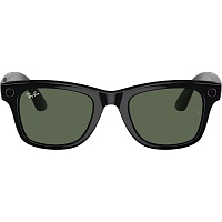 Смарт-очки Ray-Ban Meta Wayfarer Gen 2 Standard Shiny Black Frame / G-15 Green Lenses (RW4012 601/71 50-22) Смарт-очки Ray-Ban Meta Wayfarer Gen 2 Standard Shiny Black Frame / G-15 Green Lenses (RW4012 601/71 50-22)
