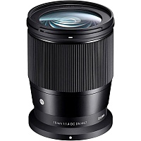 Объектив Sigma AF 16mm f/1.4 DC DN Contemporary Nikon Z Объектив Sigma AF 16mm f/1.4 DC DN Contemporary Nikon Z