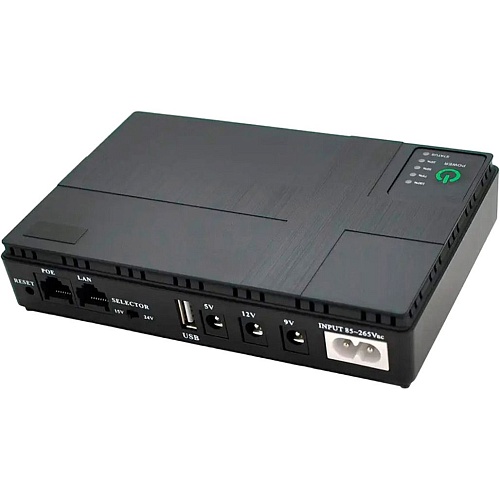 Источник бесперебойного питания (ИБП) для роутера Andes DC1018P 18W 8800mAh 