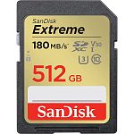 Карта памяти SanDisk SDXC Extreme 512GB UHS-I U3 V30 Class 10 (SDSDXVV-512G-GNCIN)