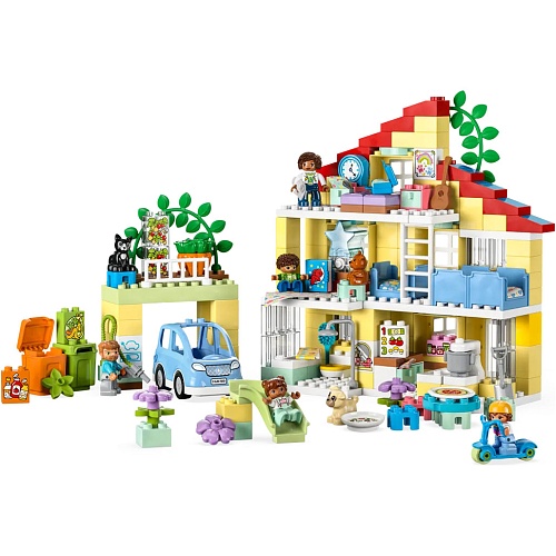 Конструктор LEGO DUPLO Семейный дом 3 в 1 (10994)