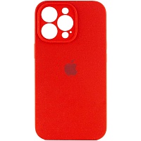 Чехол Silicone Case Camera Protect для Apple iPhone 16 Pro Max Red AA
