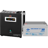 Источник бесперебойного питания (ИБП) LogicPower UPS W500VA + АКБ MG 780Wh (15873)