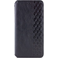 Чехол-книжка GETMAN Cubic Case для Redmi Note 13 4G Black Чехол-книжка GETMAN Cubic Case для Redmi Note 13 4G Black