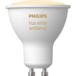 Умная лампочка Philips Hue GU10 White Ambiance 1шт (929001953309)