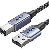 Кабель Ugreen US369 USB-A to USB-B 1m (80801) Кабель Ugreen US369 USB-A to USB-B 1m (80801)