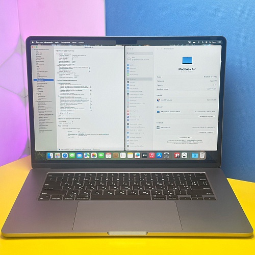 Ноутбук Apple MacBook Air 15'' M3 8/512GB Space Gray 2024 MRYN3 (0qf9) Б/У - придбати в Дніпрі, Україні: ціна, характеристики | інтернет-магазин TOUCH