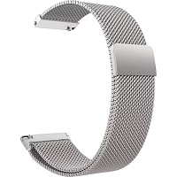 Універсальний ремінець DK Milanes Design Band для Amazfit Bip 20mm Silver - придбати в Дніпрі, Україні: ціна, характеристики | інтернет-магазин TOUCH