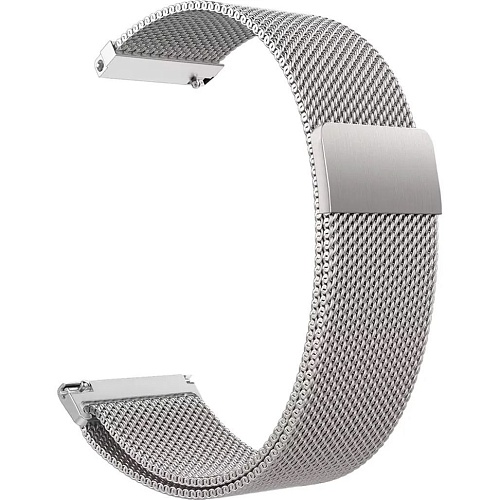 Универсальный ремешок DK Milanes Design Band для Amazfit Bip 20mm Silver