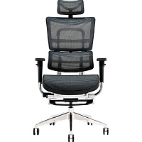 Офисное кресло GT Racer X-802L Black (W-21)