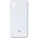 Чехол Silicone Cover Full Camera для Xiaomi Redmi Note 10 5G / Poco M3 Pro (White) HC