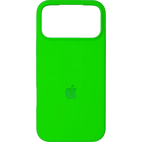 Чехол Silicone Case для Apple iPhone 17 Pro Max Shiny Green AA