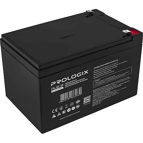 Аккумулятор Prologix AGM 12V/12Ah (PL12-12)