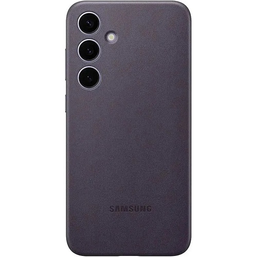 Чехол Epik Leather Case для Samsung Galaxy S24 Purple AAA