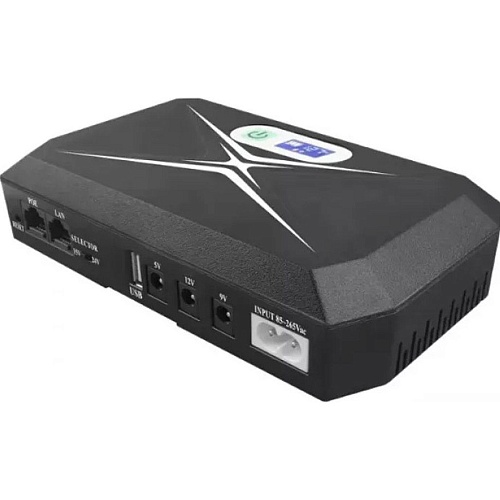 Источник бесперебойного питания (ИБП) для роутера TTN DCP-36W 10400mAh