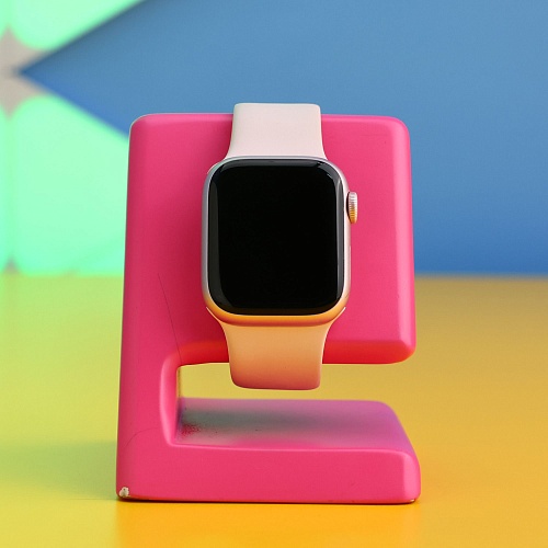 Смарт-часы Apple Watch Series 9 GPS 41mm Pink Aluminum Case with Light Pink Sport Band S/M (MR933) Б/У