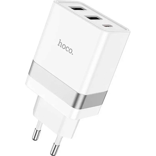 Сетевое зарядное устройство Hoco N21 Pro PD30W+QC3.0 White