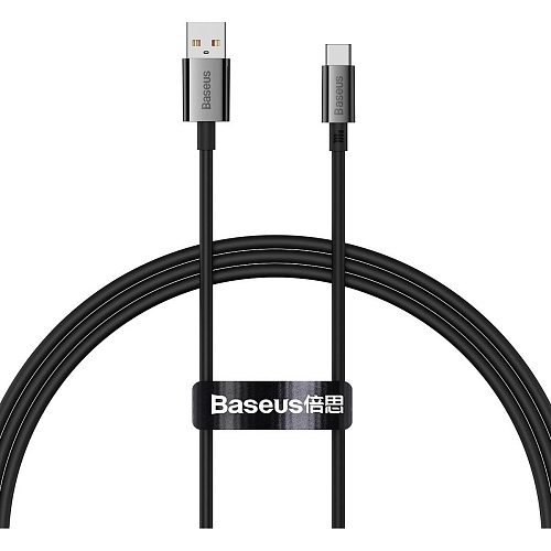Кабель Baseus Superior Series Fast Charging USB-A to USB-C 100W 1.5m Black (P10320102114-01)