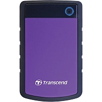 Внешний жесткий диск Transcend StoreJet 25H3 1TB Purple (TS1TSJ25H3P) Внешний жесткий диск Transcend StoreJet 25H3 1TB Purple (TS1TSJ25H3P)